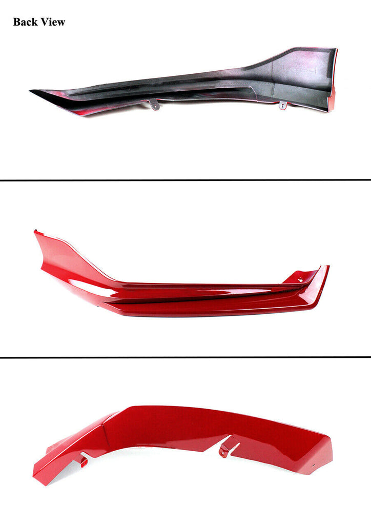 BRAND NEW 3PCS 2021-2022 Honda Accord Yofer San Marino Red Front Bumper Lip Splitter Kit