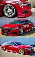 Load image into Gallery viewer, BRAND NEW 3PCS 2021-2022 Honda Accord Yofer San Marino Red Front Bumper Lip Splitter Kit