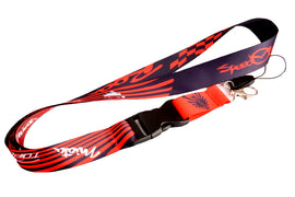 BRAND NEW Mazda Miata Car Keychain Tag Rings Keychain JDM Drift Lanyard Black