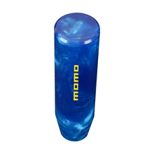 Load image into Gallery viewer, Brand New Universal Momo Blue Pearl Long Stick Manual Car Gear Shift Knob Shifter M8 M10 M12