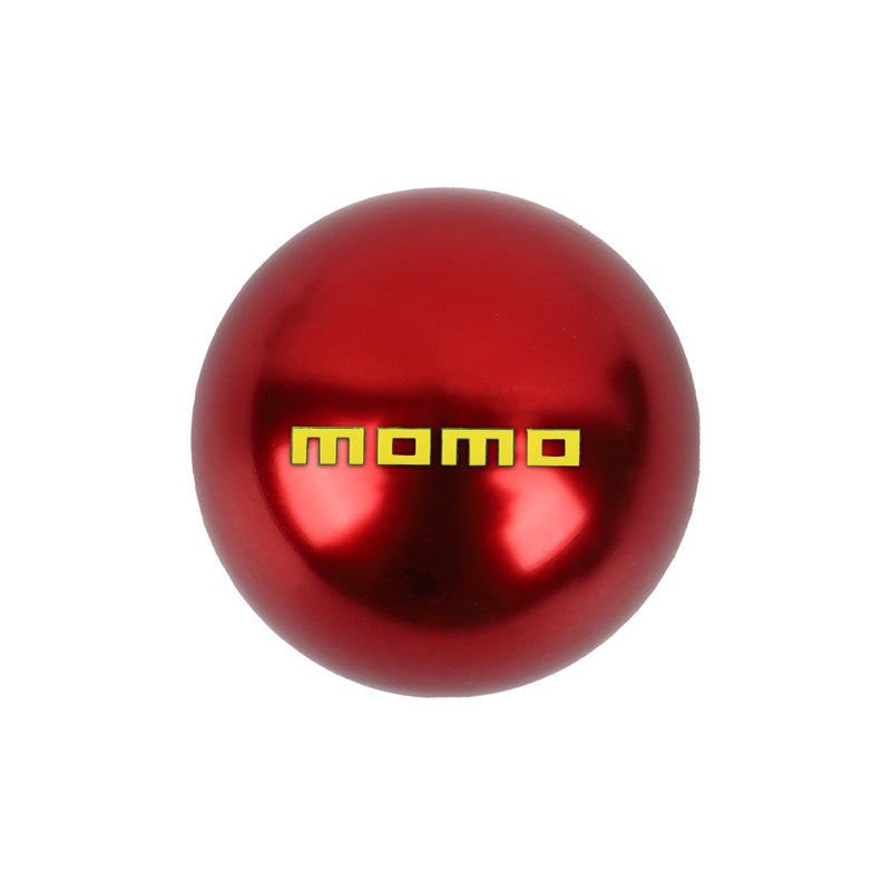 BRAND NEW UNIVERSAL MOMO JDM Aluminum Red Round Ball Manual Gear Stick Shift Knob Universal M8 M10 M12