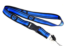 BRAND NEW Mopar Car Keychain Tag Rings Keychain JDM Drift Lanyard Blue