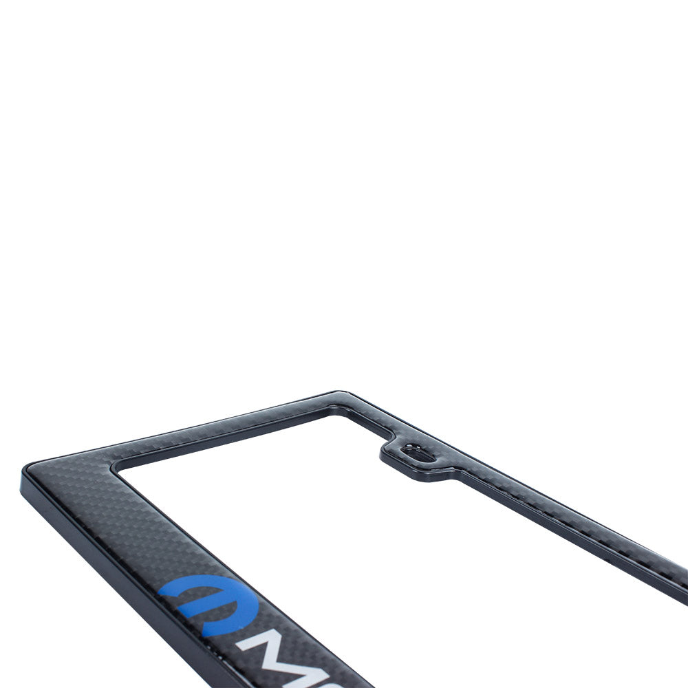 thumbnail image 2 of 2 Pcs 100% Real Carbon Fiber Motorcycle License Plate Frame – Original 3K, BLVD 2 of 6
