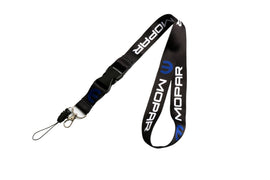 BRAND NEW Mopar Car Keychain Tag Rings Keychain JDM Drift Lanyard Black