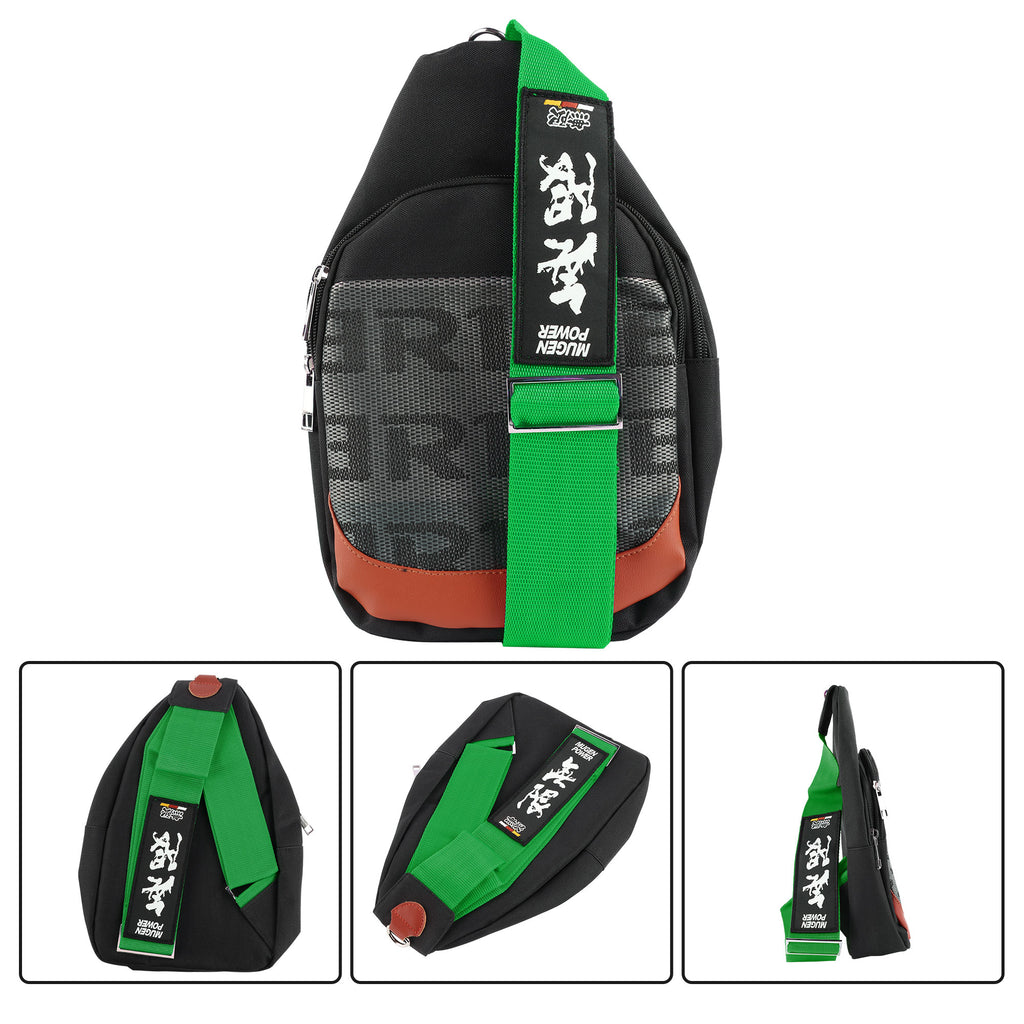 Copy of Brand New JDM MUGEN Green Backpack Molle Tactical Sling Chest Pack Shoulder Waist Messenger Bag