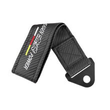 Load image into Gallery viewer, Brand New Mugen Power Carbon Fiber High Strength Tow Towing Strap Hook For Front / REAR BUMPER JDM