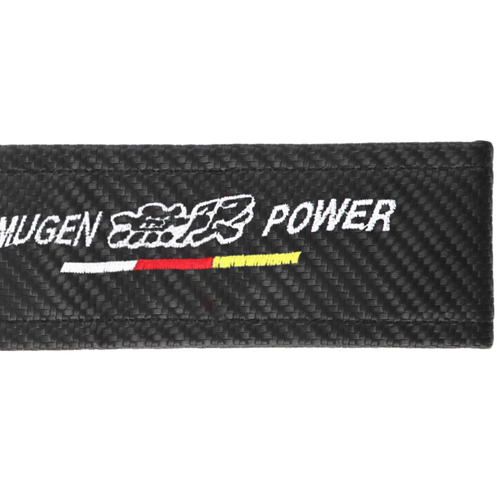 Brand New Mugen Power Carbon Fiber High Strength Tow Towing Strap Hook For Front / REAR BUMPER JDM