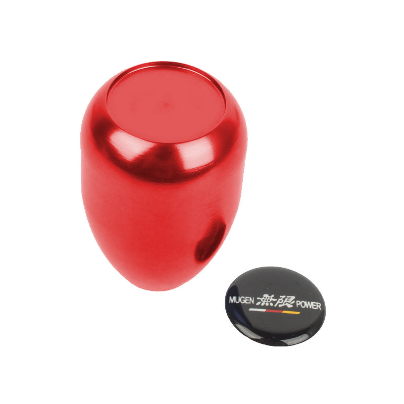 Brand New JDM Mugen Universal Black Sticker Aluminum Manual Gear Stick Red Shift Knob Shifter M8 M10 M12