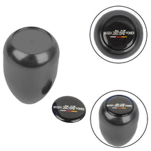 Load image into Gallery viewer, Brand New JDM Mugen Universal Black Sticker Aluminum Manual Gear Stick Black Shift Knob Shifter M8 M10 M12