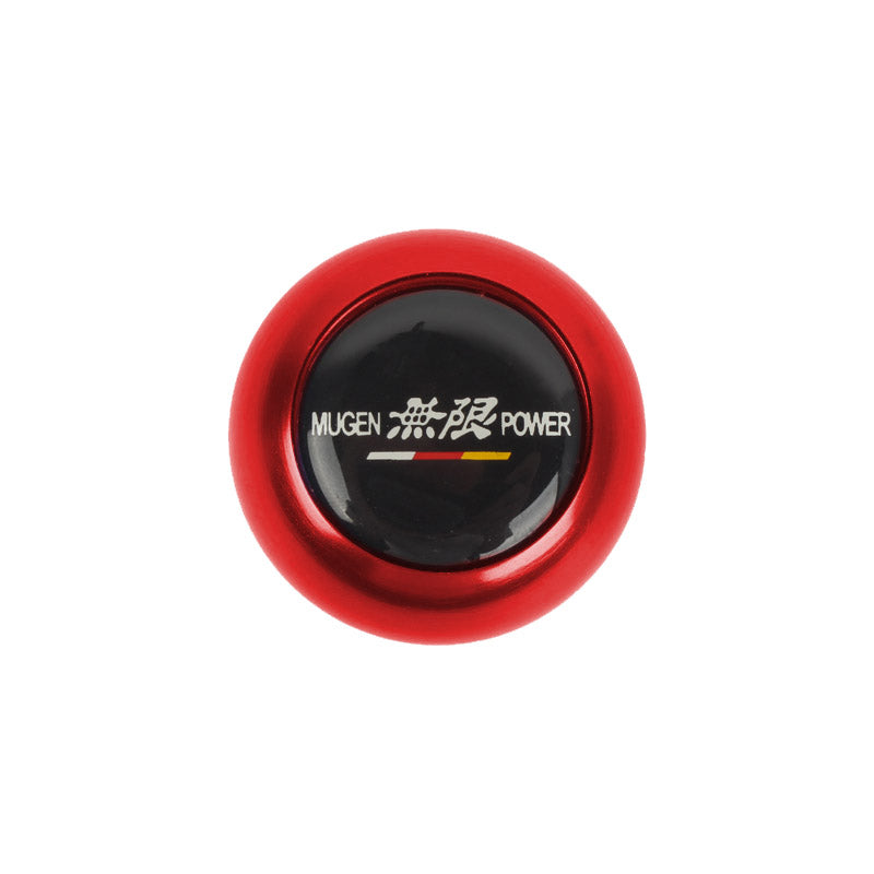 Brand New JDM Mugen Universal Black Sticker Aluminum Manual Gear Stick Red Shift Knob Shifter M8 M10 M12