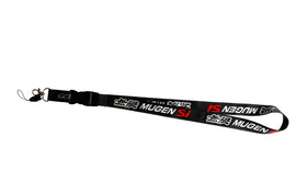 BRAND NEW MUGEN SI Car Keychain Tag Rings Keychain JDM Drift Lanyard Black