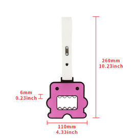 Brand New Domo Purple JDM TSURIKAWA Subway Bus White Handle Strap Charm Drift