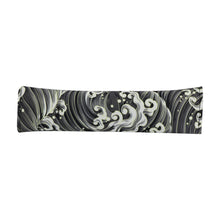 Load image into Gallery viewer, Brand New Universal 2PCS SAKURA Black Wave Fabric Soft Cotton Seat Belt Cover Shoulder Pads