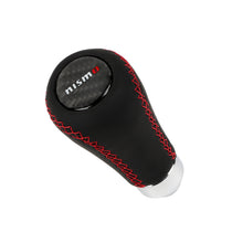 Load image into Gallery viewer, Brand New Universal Nismo Red Stitches Black Leather Manual Car Gear Shift Knob Shifter Lever M8 M10 M12