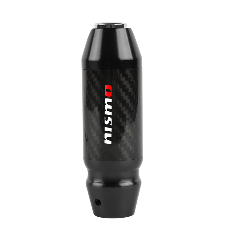 Brand New Nismo Universal Real Carbon Fiber Black Aluminum Automatic Transmission Racing Gear Shift Knob