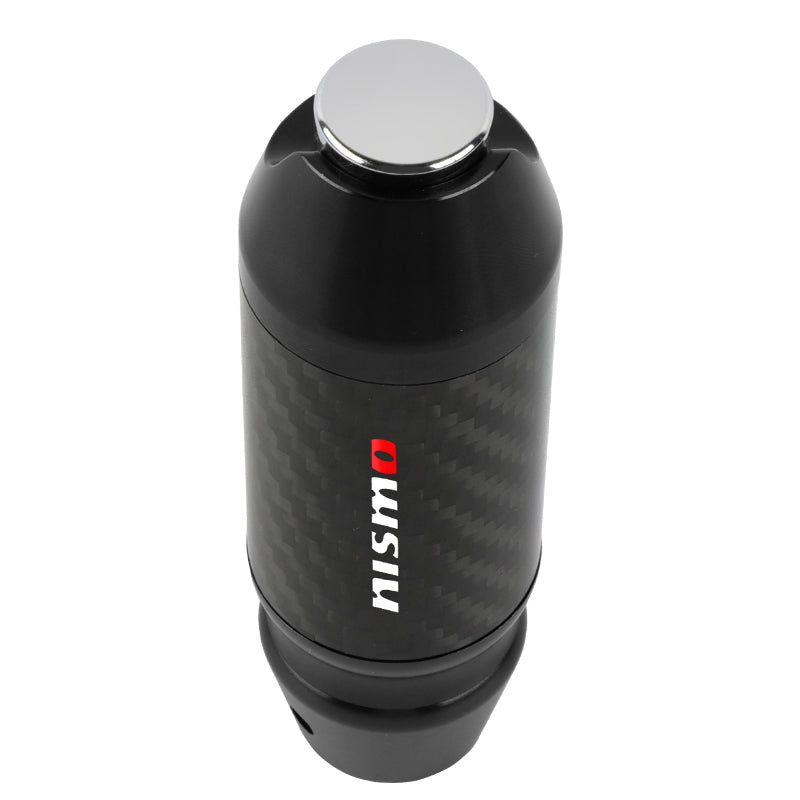 Brand New Nismo Universal Real Carbon Fiber Black Aluminum Automatic Transmission Racing Gear Shift Knob