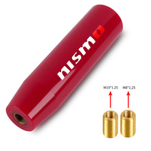 Load image into Gallery viewer, Brand New 15CM Nismo Universal Glossy Red Long Stick Manual Car Gear Shift Knob Shifter M8 M10 M12