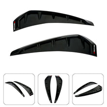 Load image into Gallery viewer, Brand New Nismo Universal Car Glossy Black Side Door Fender Vent Air Wing Cover Trim ABS Plastic
