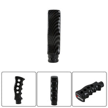 Load image into Gallery viewer, Brand New Universal Nismo Carbon Fiber Look Slotted Pistol Grip Handle Manual Gear Shift Knob Shifter M8 M10 M12