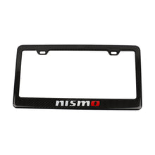 Load image into Gallery viewer, Brand New 1PCS Nismo Real 100% Carbon Fiber License Plate Frame Tag Cover Original 3K With Free Caps