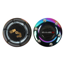 Load image into Gallery viewer, BRAND NEW NISMO UNIVERSAL NEO CHROME CAR HORN BUTTON STEERING WHEEL CENTER CAP