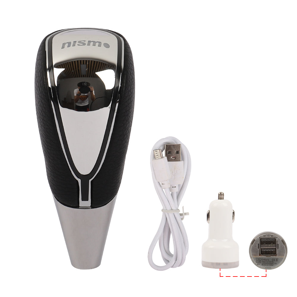 Brand New Nismo Universal Auto Gear Shift Knob LED Light Multi Color Touch Activated Sensor M8 M10 M12