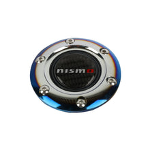 Load image into Gallery viewer, BRAND NEW JDM NISMO UNIVERSAL BURNT BLUE CAR HORN BUTTON STEERING WHEEL CENTER CAP