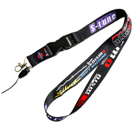BRAND NEW Nismo Silvia Car Keychain Tag Rings Keychain JDM Drift Lanyard Black