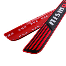 Load image into Gallery viewer, Brand New 4PCS Universal Nismo Red Rubber Car Door Scuff Sill Cover Panel Step Protector V2