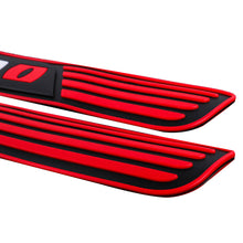 Load image into Gallery viewer, Brand New 4PCS Universal Nismo Red Rubber Car Door Scuff Sill Cover Panel Step Protector V2
