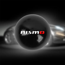 Load image into Gallery viewer, BRAND NEW UNIVERSAL NISMO JDM Aluminum Black Round Ball Manual Gear Stick Shift Knob Universal M8 M10 M12