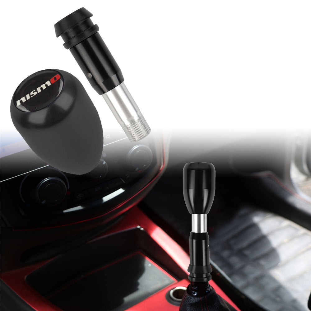 Brand New Nismo Black Aluminum Automatic Transmission Car Gear Shift Knob Shifter level