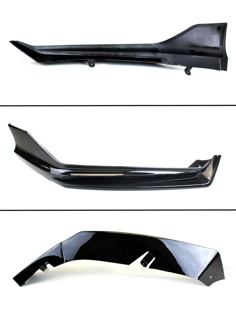 BRAND NEW 3PCS 2021-2022 Honda Accord Yofer Glossy Black Front Bumper Lip Splitter Kit