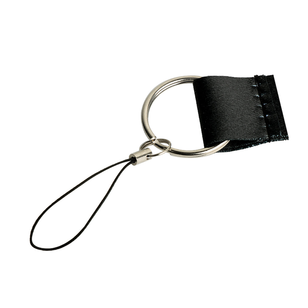 BRAND NEW JDM RALLIART DOUBLE SIDE Racing Cell Holders Keychain Universal