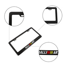 Load image into Gallery viewer, Brand New 1PCS Ralliart Real 100% Carbon Fiber License Plate Frame Tag Cover Original 3K With Free Caps