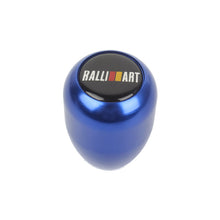 Load image into Gallery viewer, Brand New JDM Universal Ralliart Black Sticker Aluminum Manual Gear Stick Blue Shift Knob Shifter M8 M10 M12