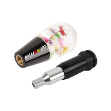 Load image into Gallery viewer, Brand New Universal JDM Ralliart Black Crystal Real Flowers Head Automatic Car Gear Shift Knob shifter