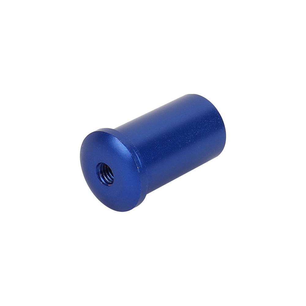 Brand New Ralliart Blue Aluminum Car Handle Hand Brake Sleeve Universal Fitment Cover