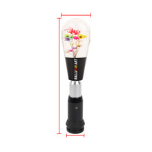 Load image into Gallery viewer, Brand New Universal JDM Ralliart Black Crystal Real Flowers Head Automatic Car Gear Shift Knob shifter