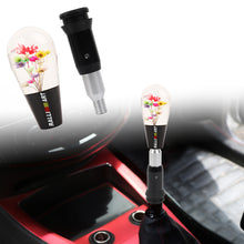 Load image into Gallery viewer, Brand New Universal JDM Ralliart Black Crystal Real Flowers Head Automatic Car Gear Shift Knob shifter