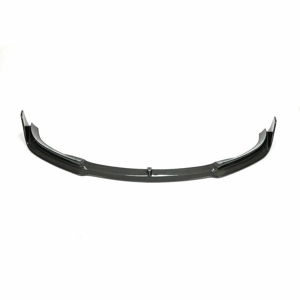 BRAND NEW 2017-2023 Tesla Model 3 V Style Front Bumper Lip Real Carbon Fiber