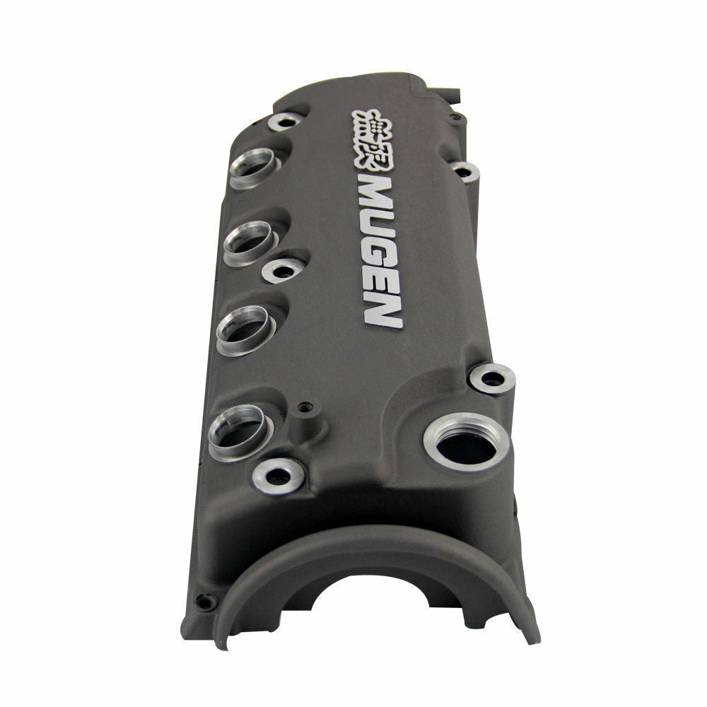 Brand New MUGEN Grey Racing Engine Valve Cover For Honda Civic D16Y8 D16Y7 VTEC SOHC