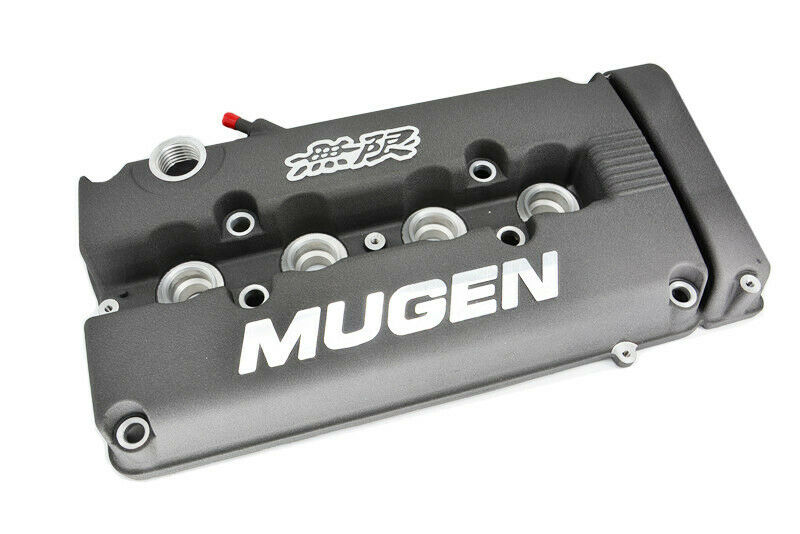 Brand New MUGEN Grey Racing Engine Valve Cover For Honda Civic B16 B17 B18 VTEC B18C VTEC DOHC