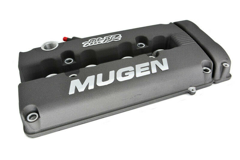 Brand New MUGEN Grey Racing Engine Valve Cover For Honda Civic B16 B17 B18 VTEC B18C VTEC DOHC