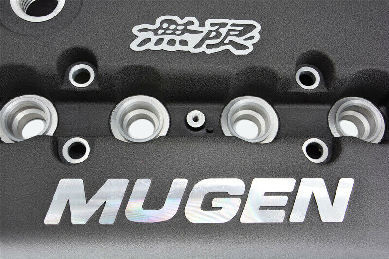 Brand New MUGEN Grey Racing Engine Valve Cover For Honda Civic B16 B17 B18 VTEC B18C VTEC DOHC