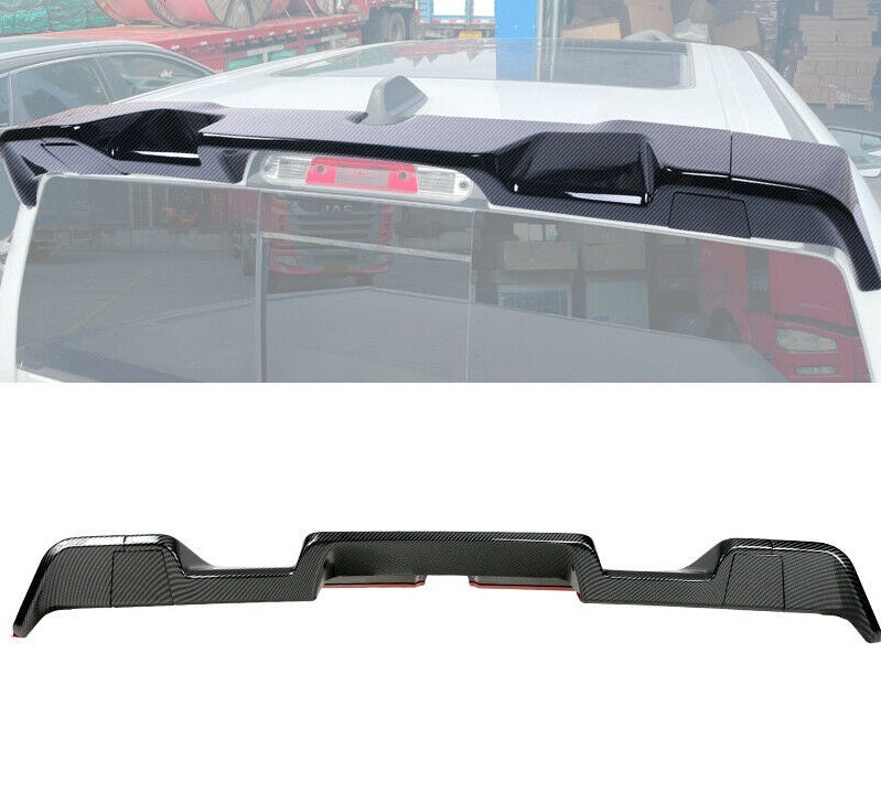 BRAND NEW 2019-2021 Dodge Ram 1500 All Cab & Bed Size ABS Carbon Fiber Look Rear Roof Spoiler Wing