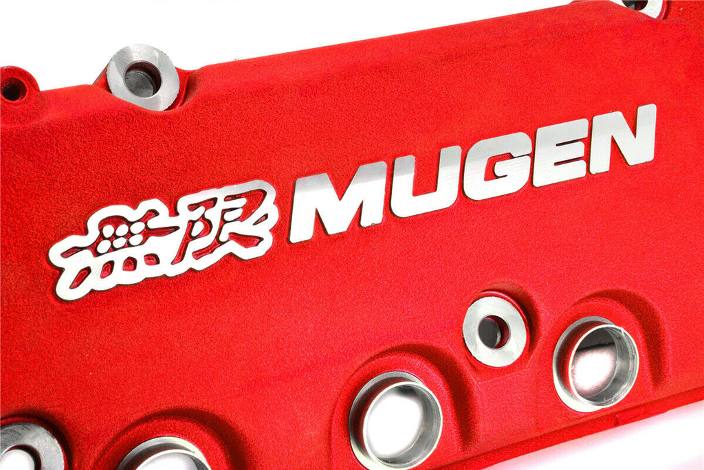 Brand New MUGEN Red Racing Engine Valve Cover For Honda Civic D16Y8 D16Y7 VTEC SOHC