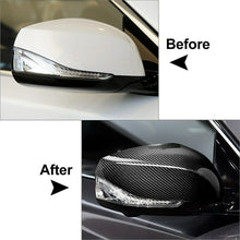 Load image into Gallery viewer, Brand New Infiniti QX30 2016-2021 Real Carbon Fiber Side View Mirror Cover Caps