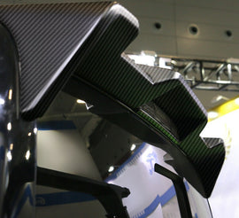 BRAND NEW 2009-2014 Ford F-150 ABS Carbon Fiber Rear Roof Spoiler Wing