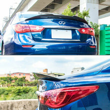 Load image into Gallery viewer, Brand New 2014-2023 Infiniti Q50 Q50S Sedan Real Carbon Fiber PSM Highkick Trunk Spoiler Wing
